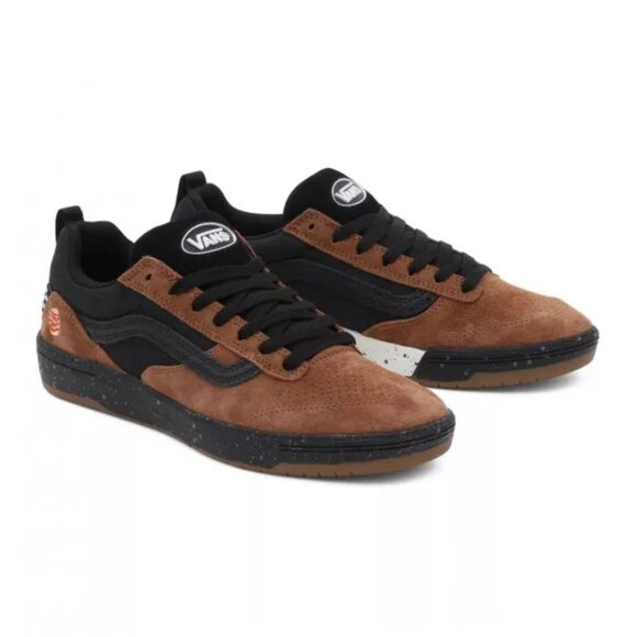[BRAND NEW] VANS PRO SKATE ZAHBA X ZION WRIGHT BROWN MULTI MENS SIZE 7 SNEAKERS - Picture 2 of 14